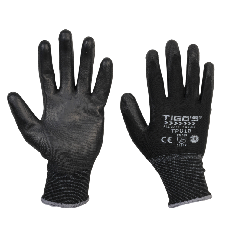 PU COATED HAND GLOVES CUT 1- 12 PAIRS