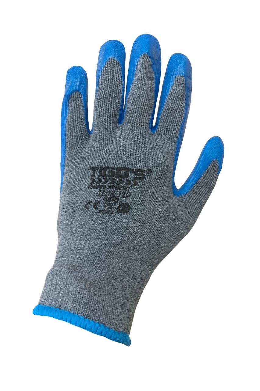 TIGO'S TLTX-150 LATEX HAND GLOVES( 12 pairs of pack)