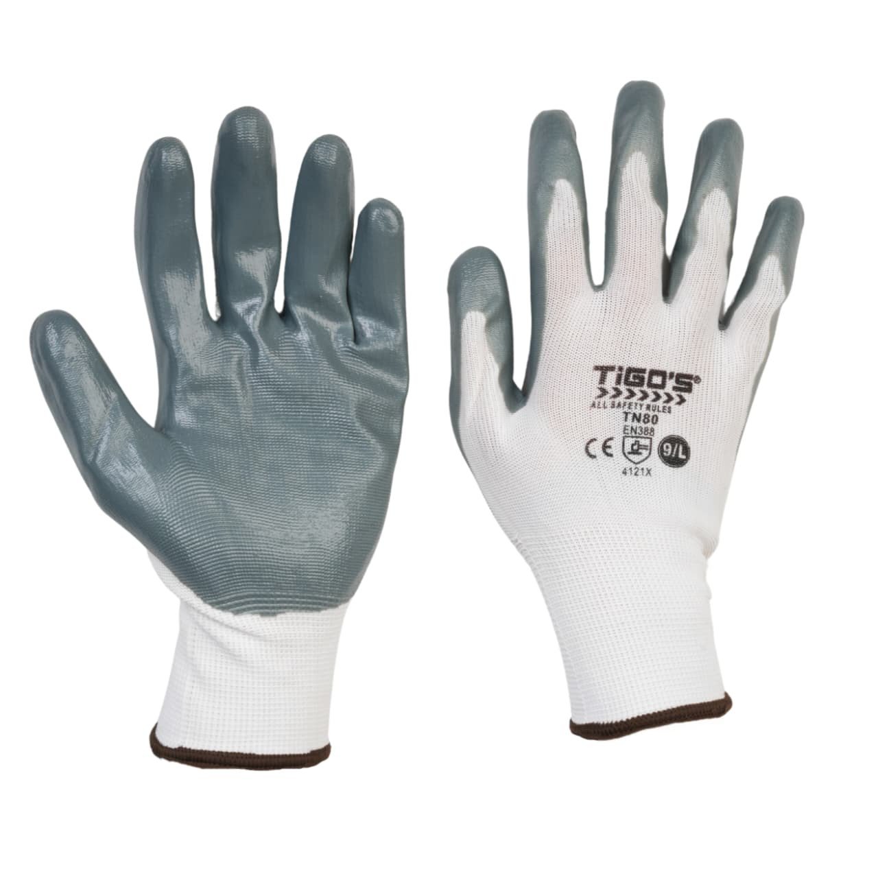 TIGO'S TN80 SAFETY HAND GLOVES-(12 Pair pack)